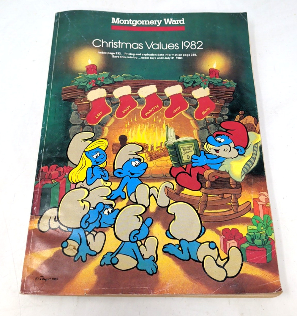 1982 MONTGOMERY WARDS WISH BOOK FOR KIDS '82 WARD CHRISTMAS TOY CATALOG COMPLETE